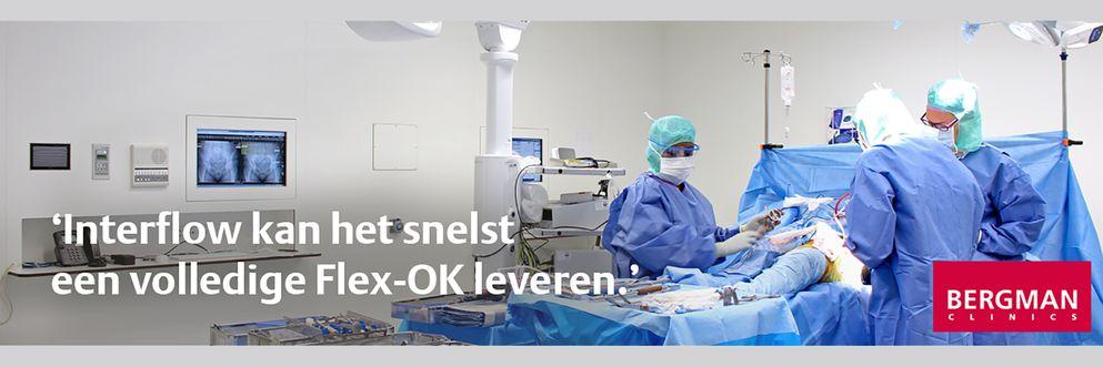 Interflow verbouwt operatiekamer van Bergman Clinics Rijswijk